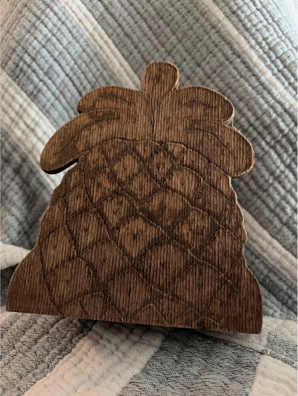 Vintage Wooden Pineapple Napkin Holder